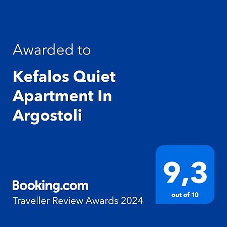Kefalos Quiet Apartment In Argostoli Exterior photo